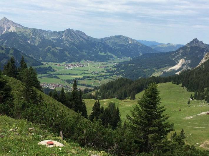 Ferienwohnung für 5 Personen, mit Garten und Balkon sowie Ausblick, kinderfreundlich in Grän - 3