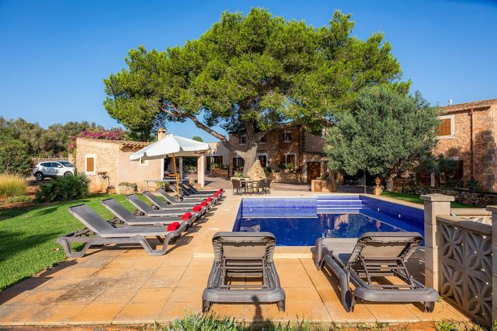 Ferienhaus für 10 Personen, mit Whirlpool und Garten, mit Haustier in Santanyí
