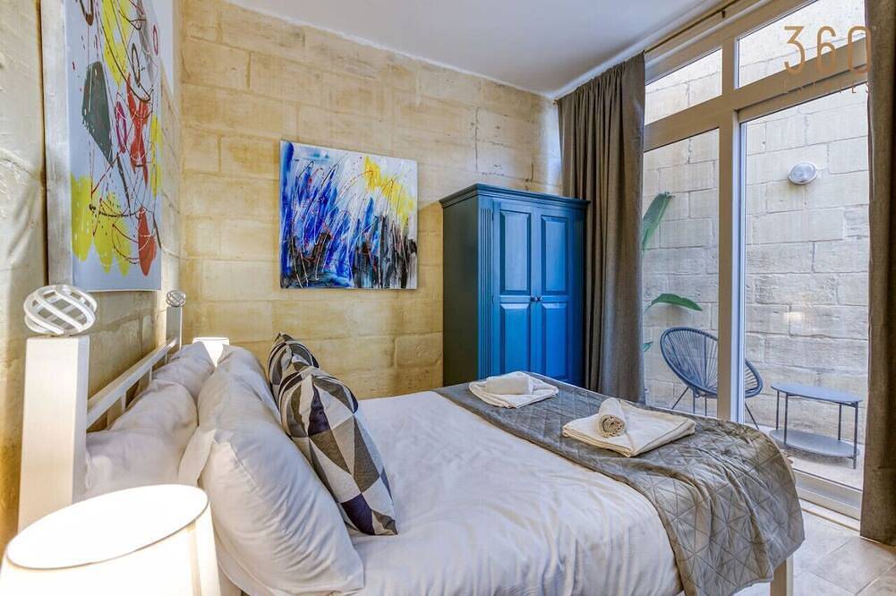 Ganze Wohnung, Stunning Studio with private terrace in Bormla in Cospicua, Insel Malta