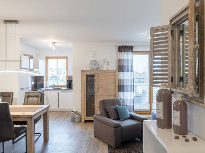 Ferienwohnung für 3 Personen, mit Balkon in Börgerende-Rethwisch - 2