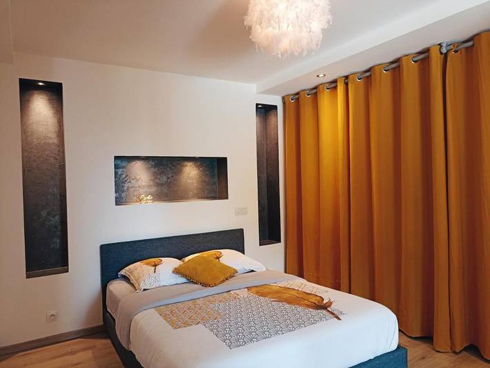 Gîte pour 5 personnes, avec piscine ainsi que jacuzzi et jardin à Chauzon - 2