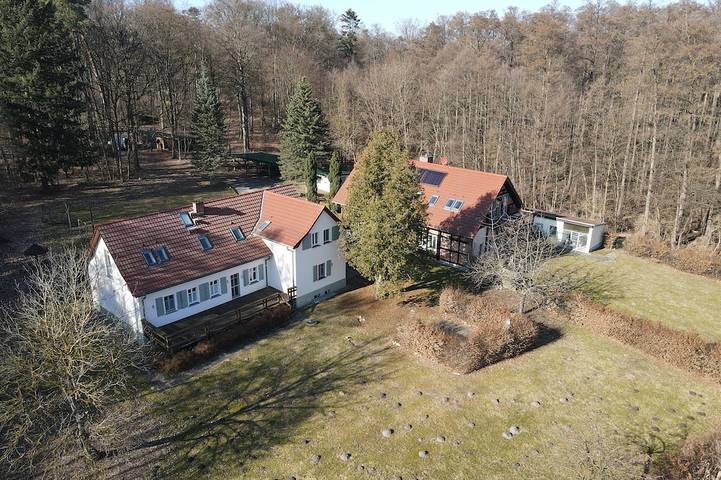Ganze Wohnung, Stilvoll eingerichtete Erdgeschosswohnung mit Gartenblick in Rheinsberger See, Rheinsberg