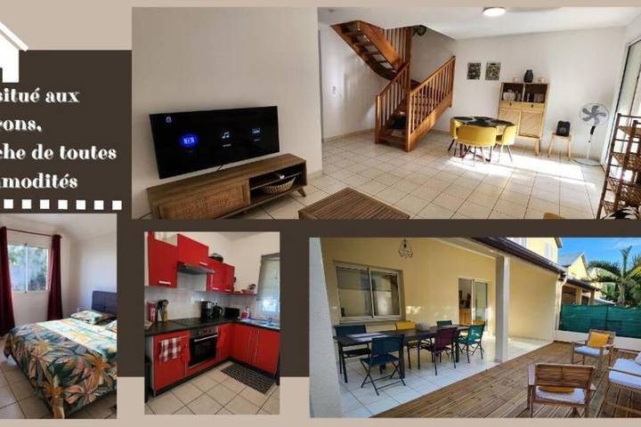 Maison de vacances pour 6 personnes, avec terrasse