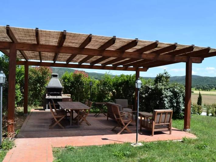 Ferienwohnung für 6 Personen, mit Garten