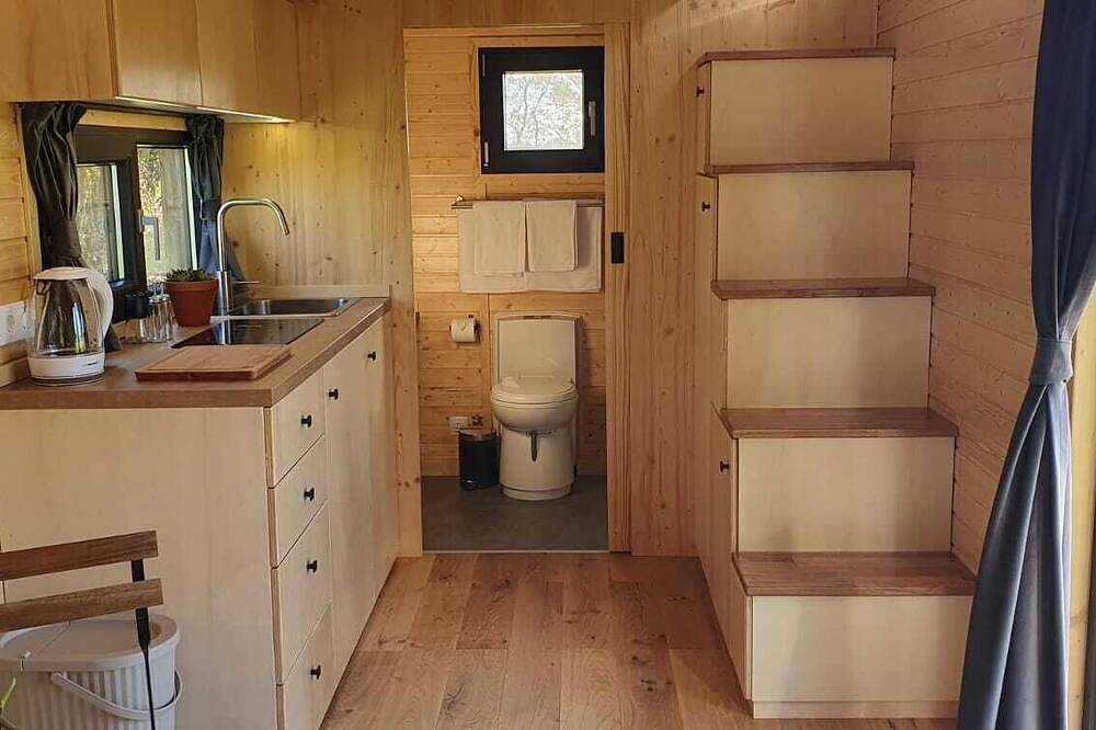 The Field View 2 by Tiny Away in Ashford region