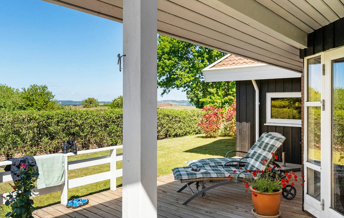 Ferienhaus für 6 Personen mit Terrasse in Mørkholt, Børkop
