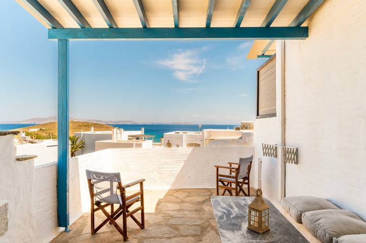 Maison de vacances pour 4 personnes, avec balcon dans Cyclades