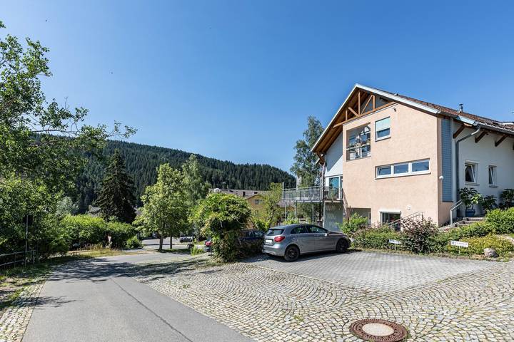 Entire apartment, Holiday Apartment B with Balcony and Wi-Fi in Tennenbronn, Schramberg