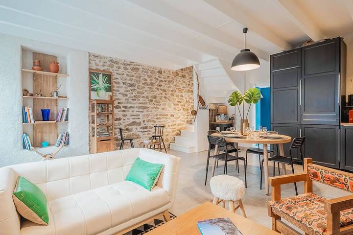 Maison de vacances pour 5 personnes, avec jardin, animaux acceptés à La Richardais