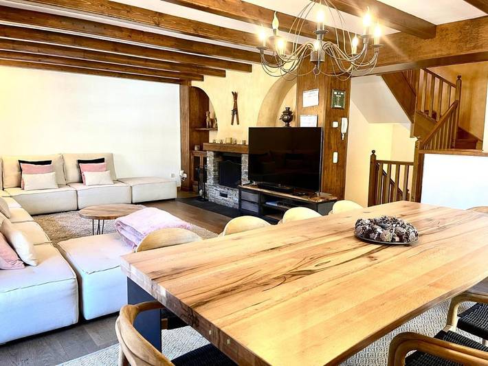 Chalet pour 10 personnes, avec terrasse et vue, animaux acceptés en Andorre - 3