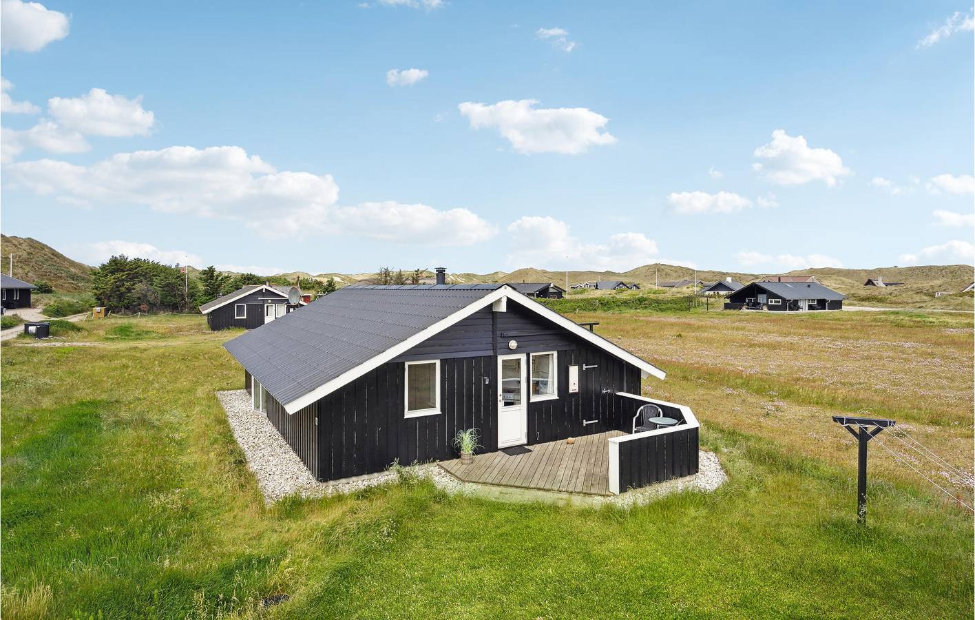 Feriehus til 6 Personer i Houvig Strand, Holmsland Klit