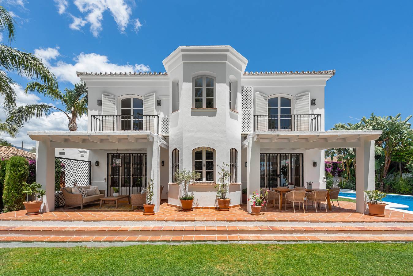 Villa für 6 Personen mit Garten in San Pedro de Alcántara, Marbella