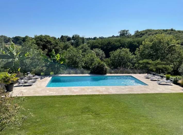 Gîte pour 4 personnes, avec piscine et terrasse à Saint-Crépin-et-Carlucet - 2