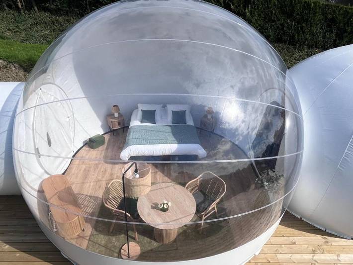 Location de vacances pour 2 personnes, avec jacuzzi ainsi que jardin et terrasse à Bazouges-la-Pérouse - 2