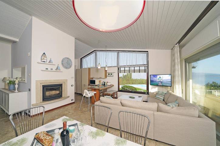 Villa für 6 Personen, mit Garten und Seeblick sowie Ausblick und Pool in Toscolano-Maderno - 4