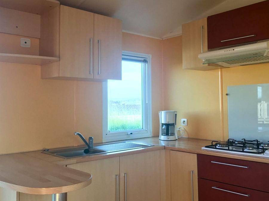 Camping Pors Ar Vag - Mobilhome 4 personnes - Mobil-home 4 personnes in Plomodiern, Région de Châteaulin