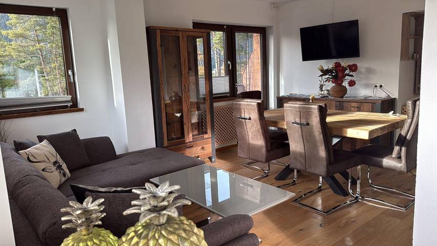 Ferienwohnung für 2 Personen, mit Balkon und Terrasse in Leutasch - 2
