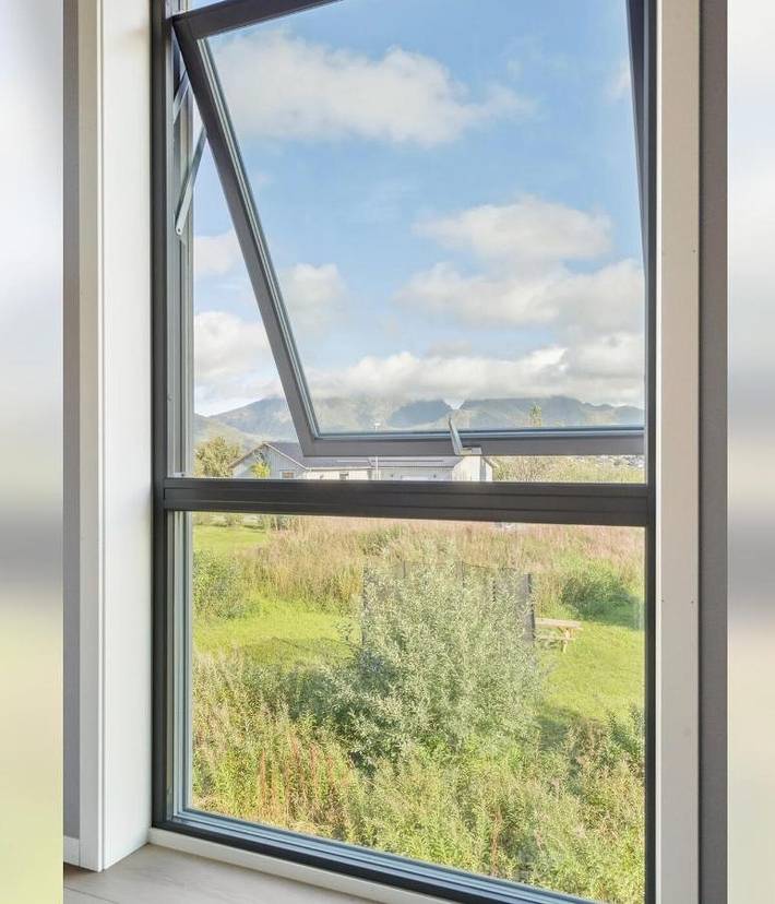 Gîte pour 6 personnes, avec balcon et vue à Leknes - 4