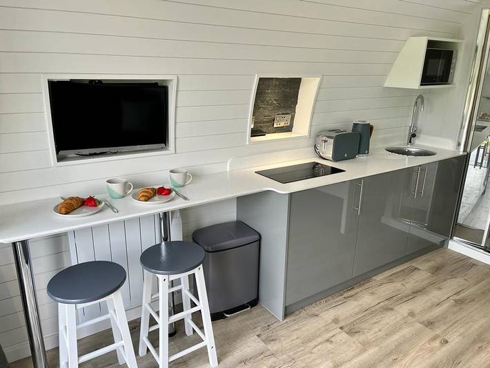 Glamping für 4 Personen, mit Ausblick in Großbritannien - 3