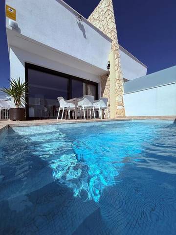 Casa rural para 6 personas, con vistas y piscina además de balcón y piscina para niños, Familias con niños en San Javier