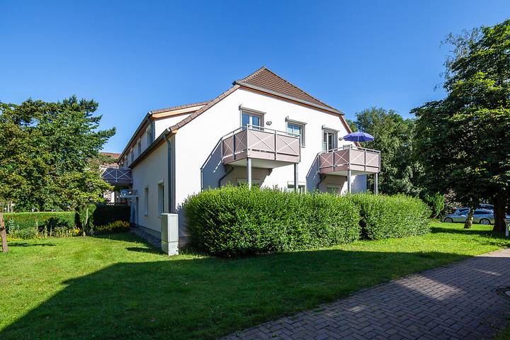 Ferienwohnung für 3 Personen, mit Balkon am Dierhagen Strand
