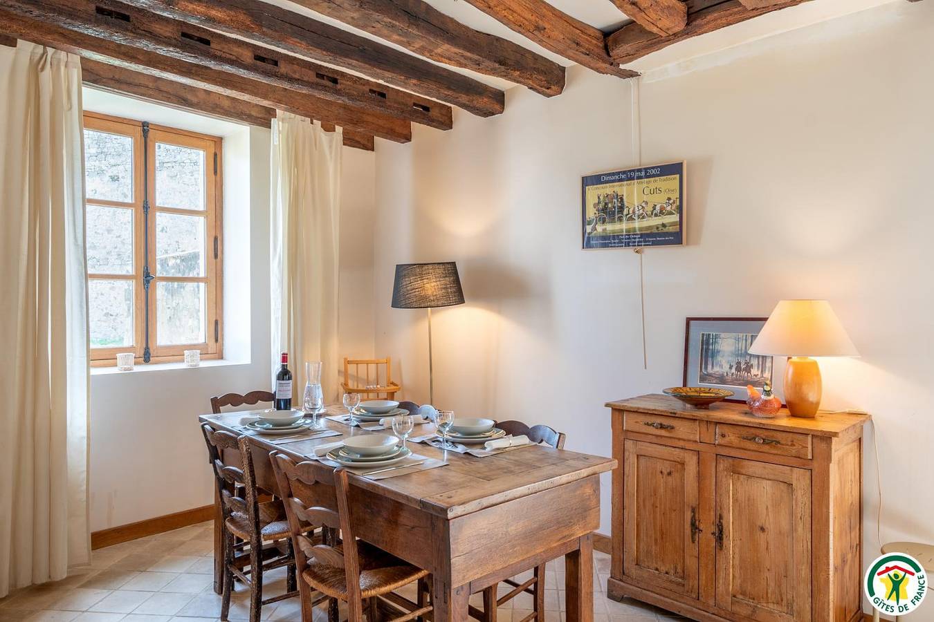 Le Logis de la Tour in Montépilloy, Río Oise