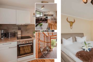 Ferienwohnung für 4 Personen, mit Garten und Sauna in Heringsdorf