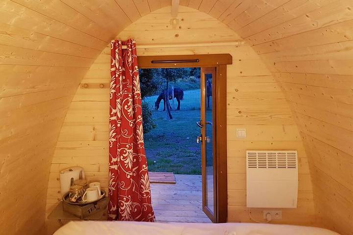 Pods 2P-Gîte-Gemeinsames Badezimmer in Baden, Côte des Mégalithes