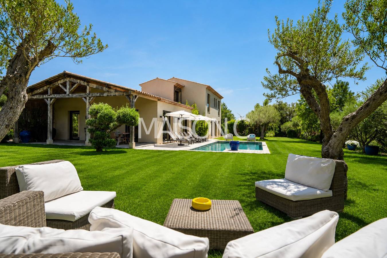 Ferienhaus mit privatem Pool, Wlan und Klimaanlage in Saint-Tropez, Mittelmeerküste (Frankreich)