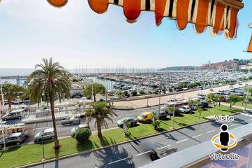 Gîte pour 3 personnes, avec vue sur l’océan et balcon dans Port de Menton Garavan