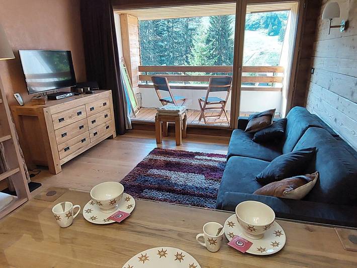 Chalet voor 4 personen, met terras in Avoriaz