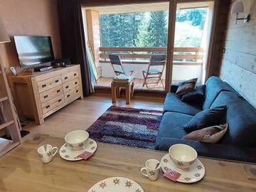 Chalet pour 4 personnes, avec terrasse à Morzine