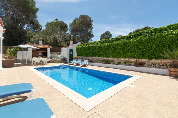 Casa de vacaciones para 7 personas, con Terraza y Jardín en Cala Galdana