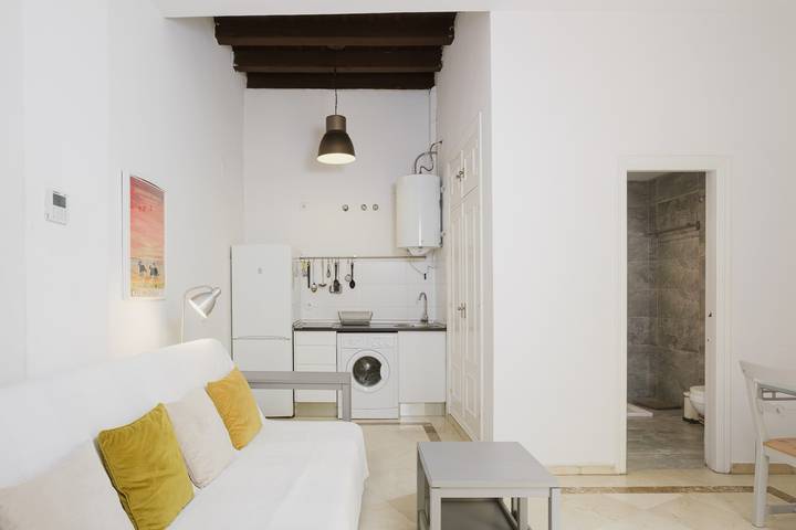 Apartamento entero, Apartamento 'Sevilla Centro Con Piscina' con piscina compartida, Wi-Fi y aire acondicionado. in Casco Antiguo, Sevilla