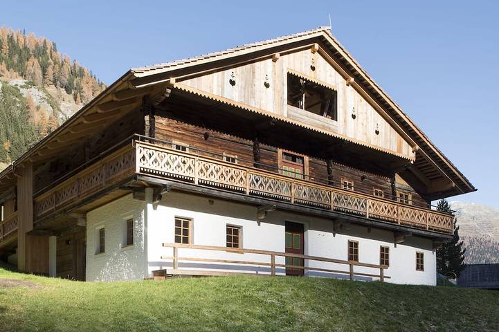 Ferienwohnung für 2 Personen, mit Garten und Sauna sowie Balkon in Innervillgraten