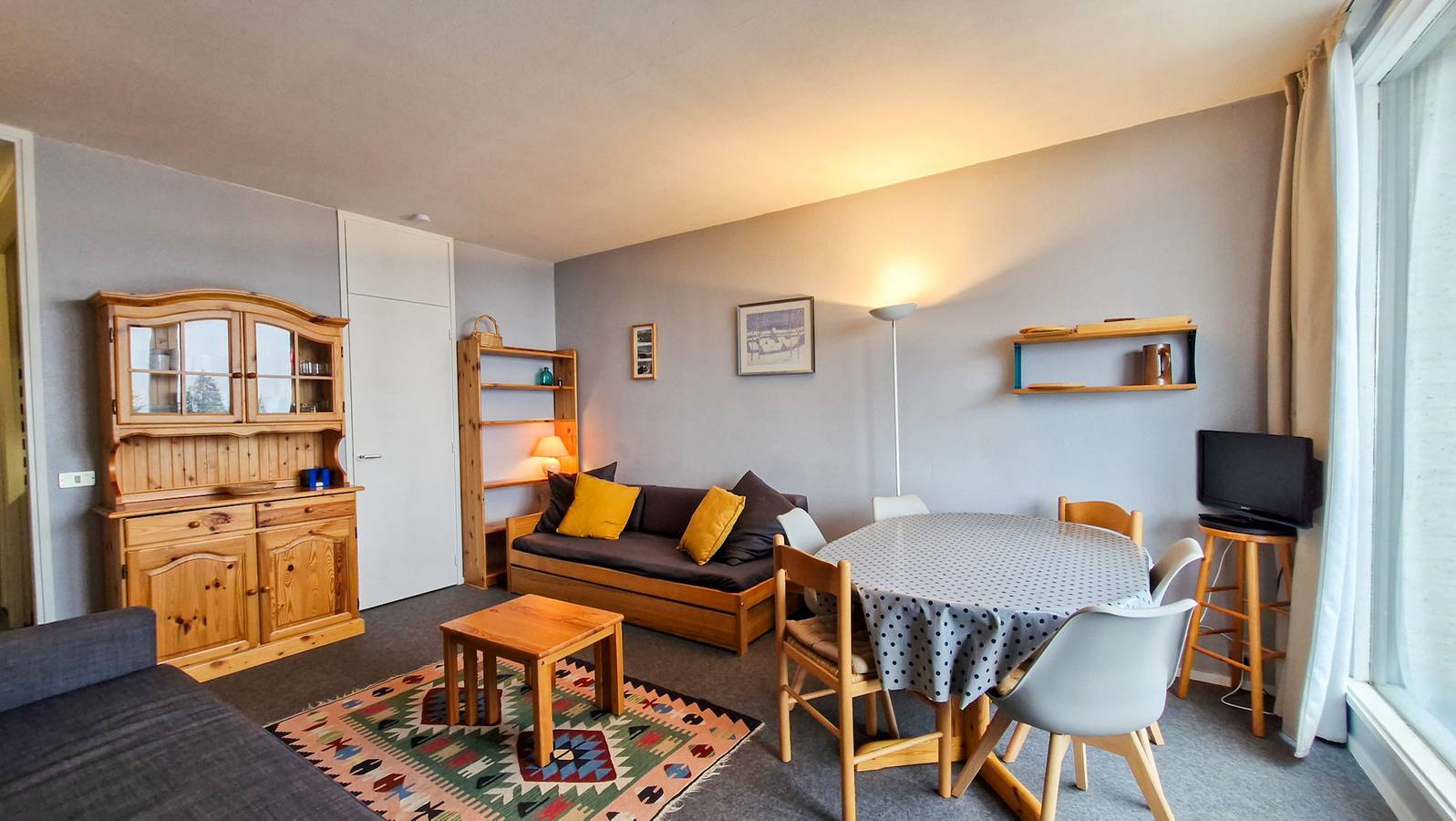 Estudio entero, Bright studio · Close to the slopes and shops · Balcony - Fl in Flaine, Arâches-la-Frasse