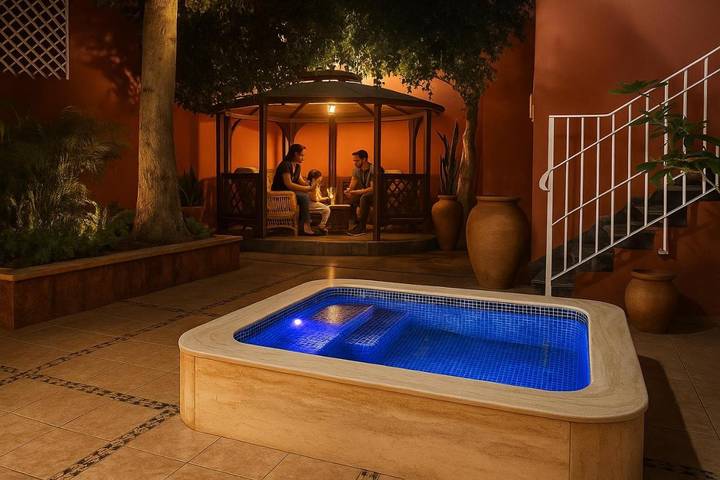 Casa rural para 6 personas, con Balcón y Jacuzzi además de Terraza y Jardín en Gáldar - 4