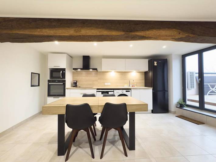 Appartement de vacances pour 4 personnes, avec terrasse