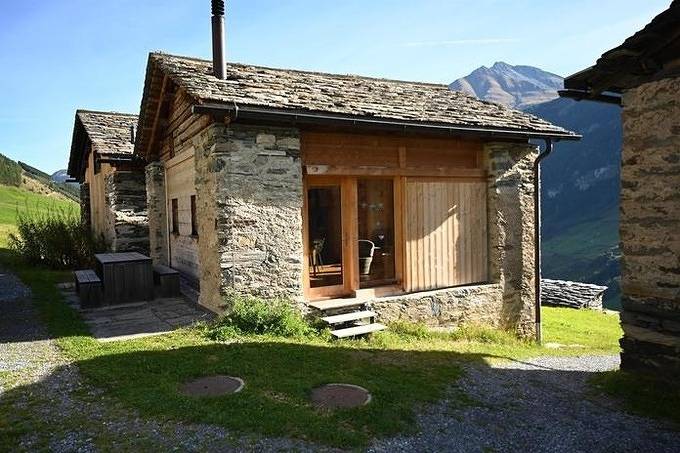 Ferienhaus für 4 Personen, mit Ausblick und Balkon in der Schweiz