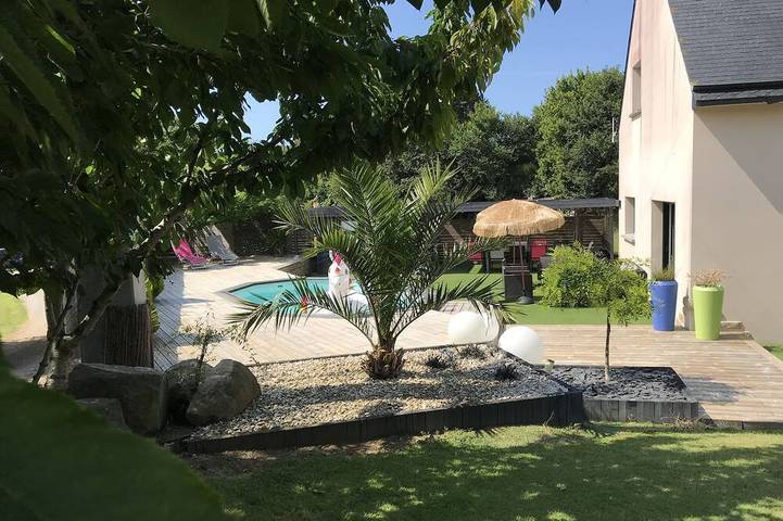 Ferienhaus für 8 Personen, mit Terrasse