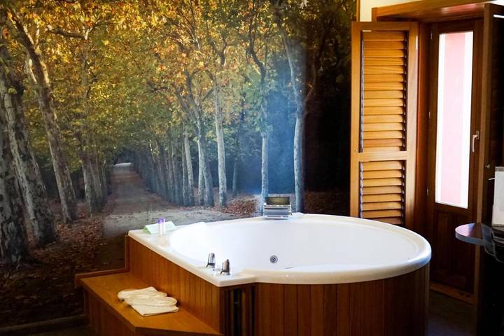 Hotel para 2 personas, con Balcón y Jacuzzi en San Lorenzo de El Escorial