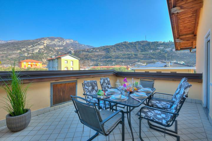 Ferienwohnung für 5 Personen, mit Balkon, kinderfreundlich in Torbole