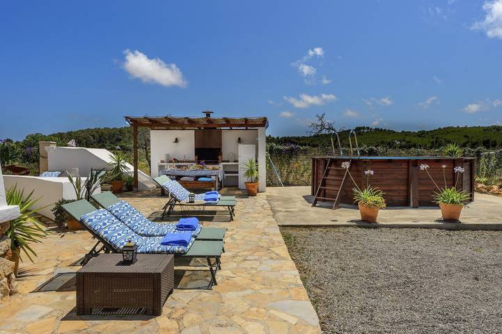 Ferienhaus für 6 Personen, mit Terrasse in St Llorenc de Balafia - 4