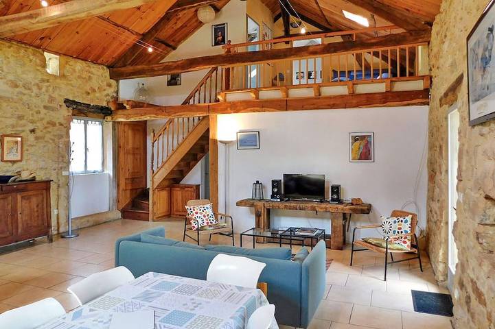 Location de vacances pour 7 personnes, avec terrasse à Veyrines-de-Domme - 4