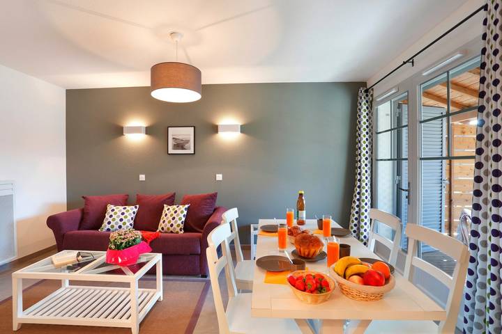 Appartement de vacances pour 4 personnes, avec sauna et piscine à Mimizan