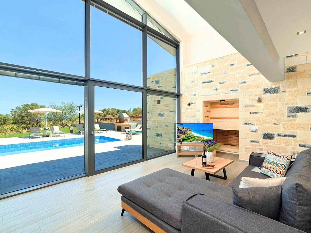 Für 15 Personen in Georgioupolis, Kreta (West-Kreta) in Georgioupoli, Chania und Umgebung