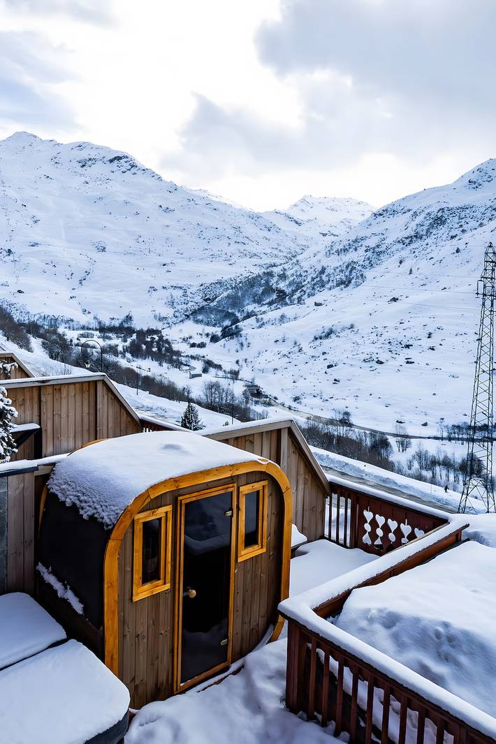 Chalet für 12 Personen, mit Balkon und Sauna sowie Seeblick, mit Haustier in Frankreich - 2