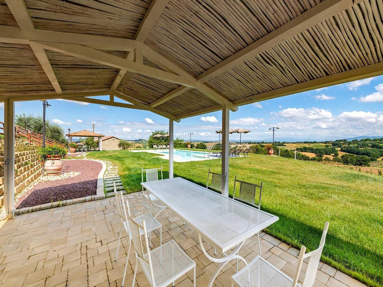 Casale in Toscana con piscina e panorama in Cortona, Provincia di Arezzo