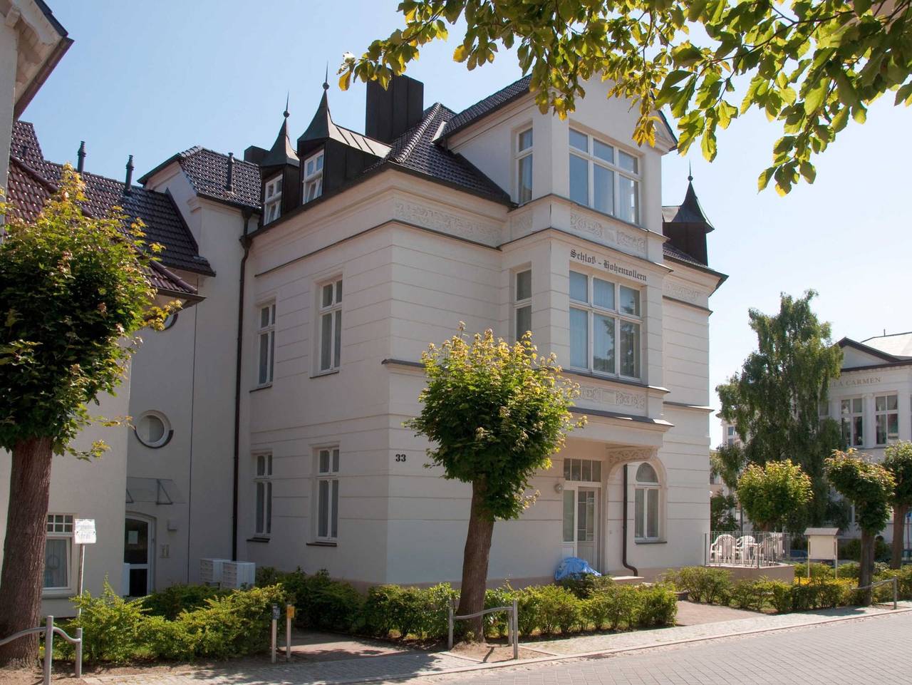 Ganze Ferienwohnung, Ahlbeck, Schloss Hohenzollern - Wg 20 - Og 1 in Drei Kaiserbäder, Ahlbeck