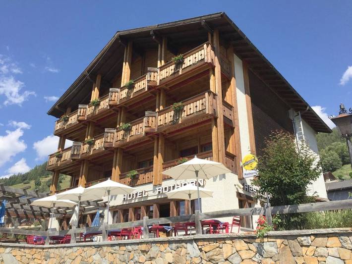 Hotel für 2 Personen, mit Terrasse und Ausblick in Visperterminen